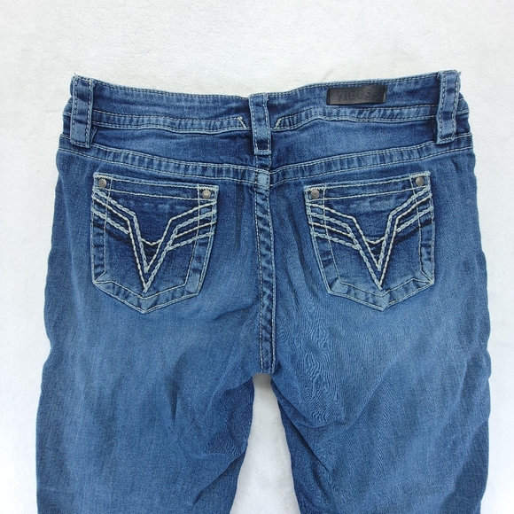 Vigoss Womens Bootcut Jeans Size 8 Petite Inseam 26" - Picture 2 of 9